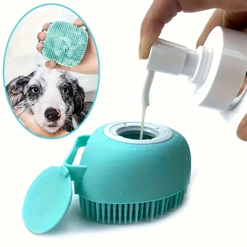 Pet Hair Removal Comb, 1 Count Pet Grooming Brush, Deshedding Tool, One-Click Cleaning Pet Hair Remover, Dog & Cat Grooming Supplies, Dog & Cat Accessories, Groomer Tools