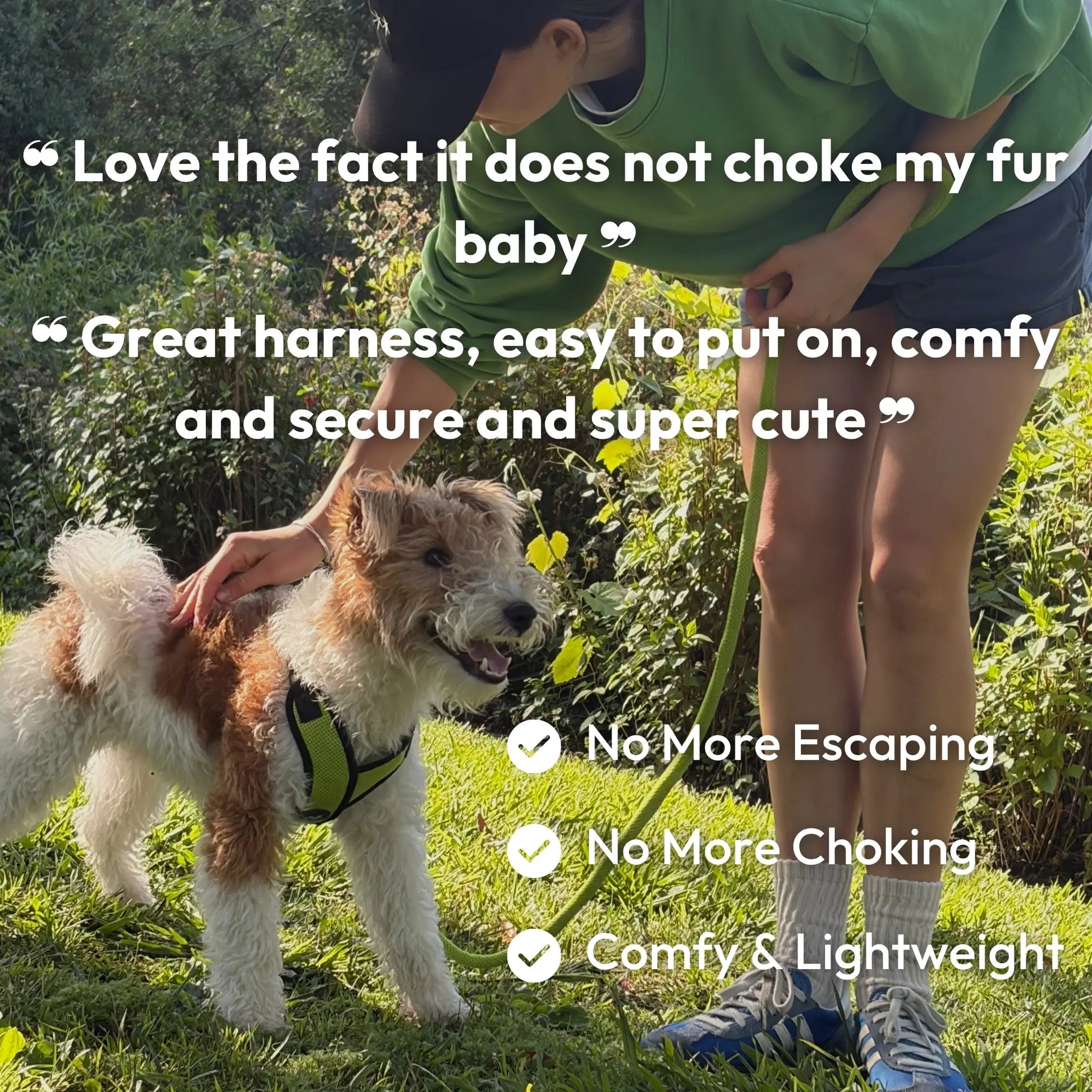 Gooby Comfort X Step-In Lite Dog Harness - Premium No-Escape, Choke-Free Design for Toy Breeds and Small to Medium Dogs - Ultra-Lightweight, Breathable Mesh, Quick-Dry, and Machine Washable