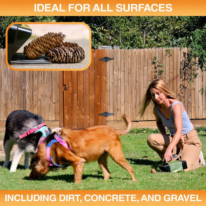 Neater Pets Lift N' Bag Dog Pooper Scooper with 31-Inch Extended Handle - Innovative Scoop-To-Bag Design for One-Handed Use, Featuring Extra-Large Bags, Made in the USA